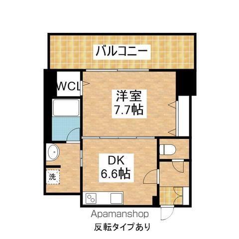 さくらHILLS NISHIKI PLATINUM RESIDE(1LDK/12階)の間取り写真