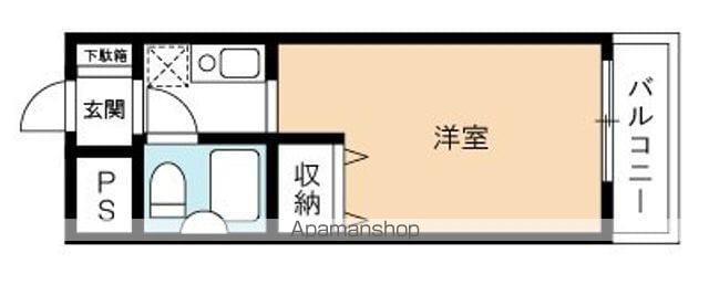 第三丸吉ビル(1K/3階)の間取り写真