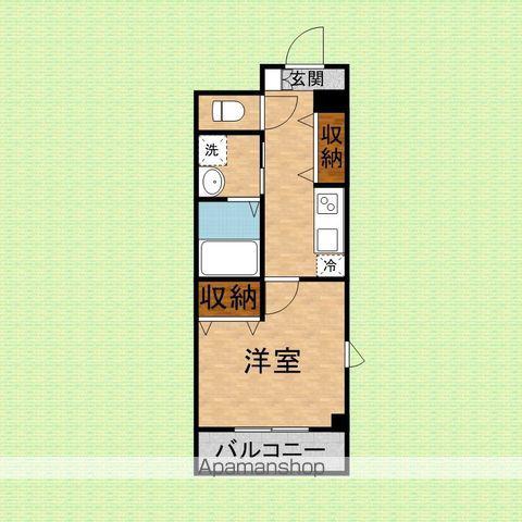 プラザサンフラワー(1K/2階)の間取り写真