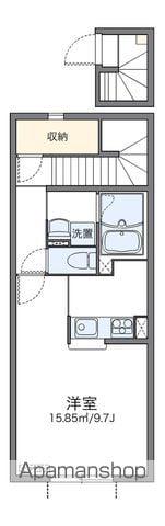 レオネクストはなみずき(1K/2階)の間取り写真