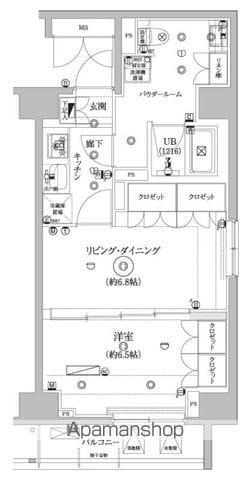 セジョリ墨田イーストⅢ(2K/8階)の間取り写真