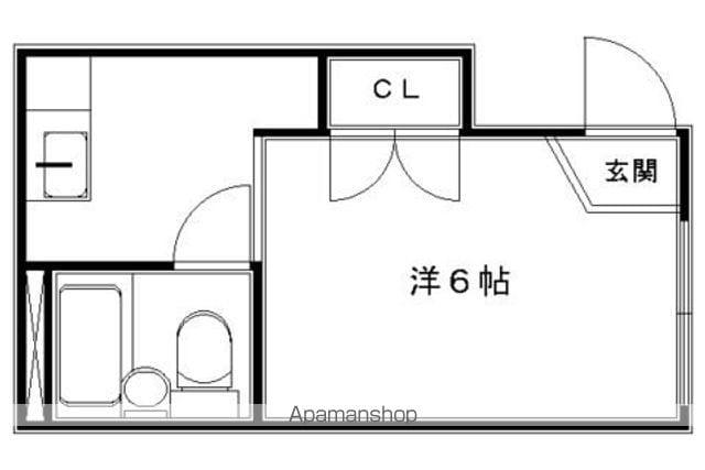 LAMAISONTOMISAKA(1K/1階)の間取り写真