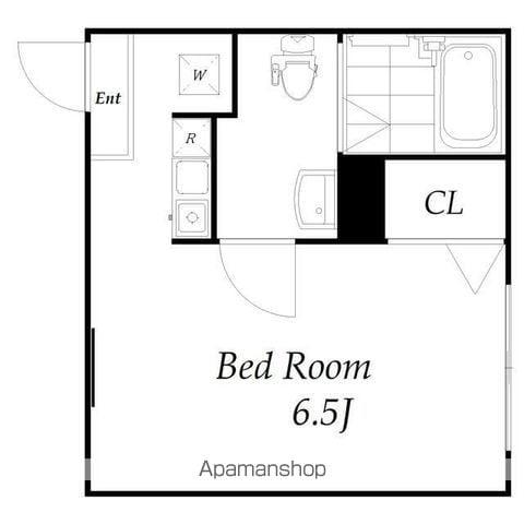 MAHARO RESIDENCE東四つ木Ⅱ(ワンルーム/2階)の間取り写真
