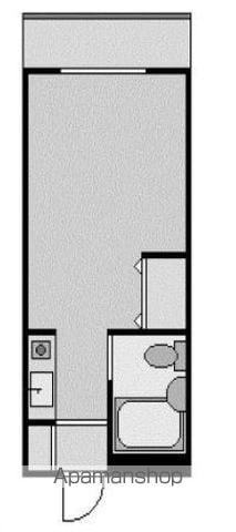 ブロケード練馬(1K/2階)の間取り写真