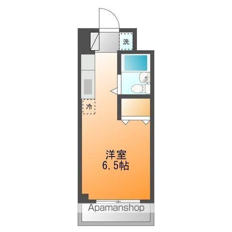 エステートピア3モリタ(1K/2階)の間取り写真