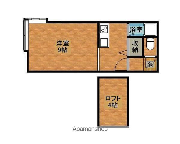 AMS文京台南町Ⅱ(1K/2階)の間取り写真