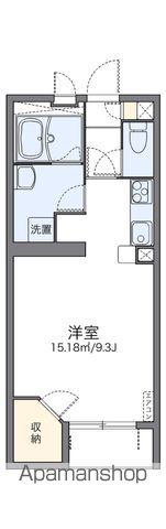 レオネクストシルビアン(1K/2階)の間取り写真