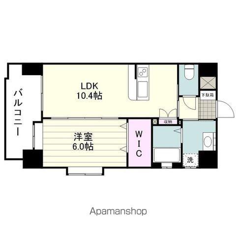 ネオアクシス西千石町(1LDK/3階)の間取り写真