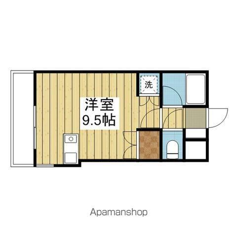 SUNRISE豊坂(ワンルーム/7階)の間取り写真