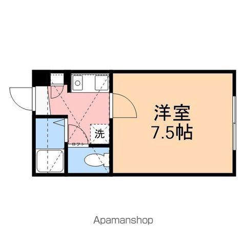 シーサイド小針(1K/1階)の間取り写真