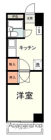 ロア・アイオイ(1K/6階)の間取り写真