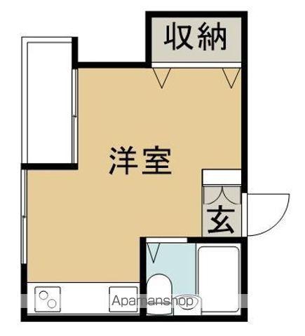 キャッスルキングロード(ワンルーム/3階)の間取り写真