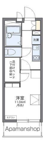 レオパレス大曽根駅前(1K/2階)の間取り写真