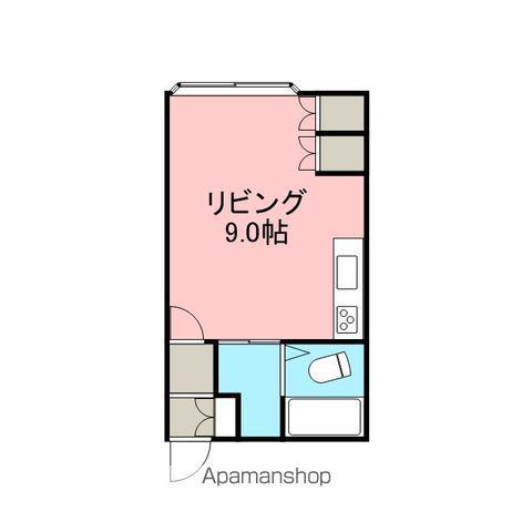 コーポピッコロ(ワンルーム/1階)の間取り写真