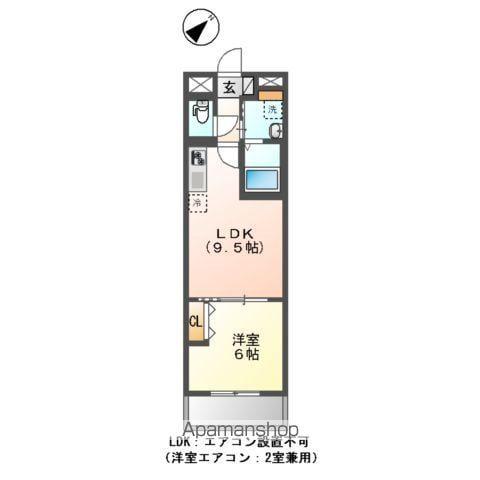 小茂根3丁目マンション工事(1LDK/5階)の間取り写真