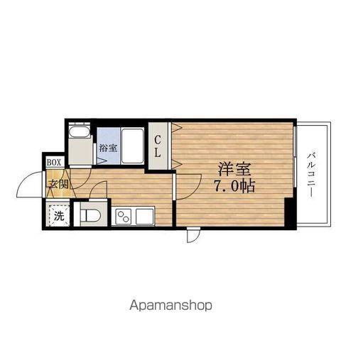 フォーリアライズMINAMIHORIEヴィータ(1K/11階)の間取り写真