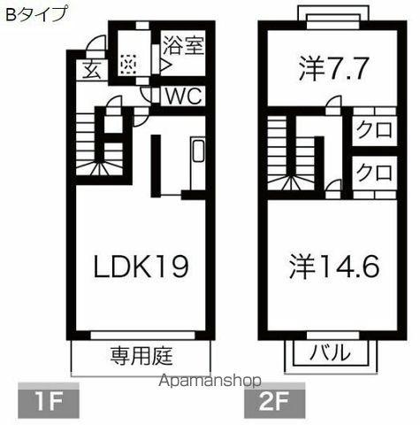 ALBIREO(2LDK)の間取り写真