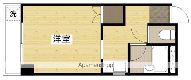 グレースメゾン観音(1K/3階)の間取り写真