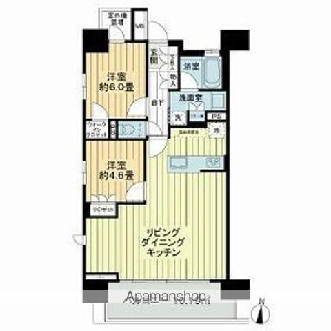 オープンレジデンシア名古屋菊井通(2LDK/9階)の間取り写真