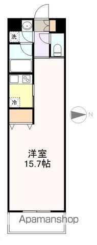 アレクシード晩翠通(1K/8階)の間取り写真