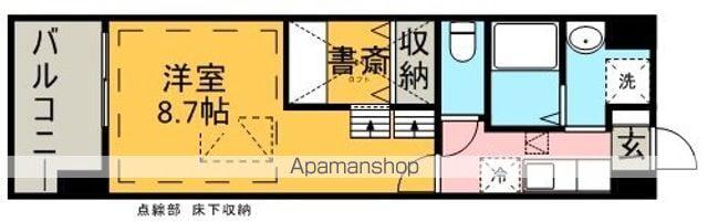 ルネスプレミール(1K/3階)の間取り写真