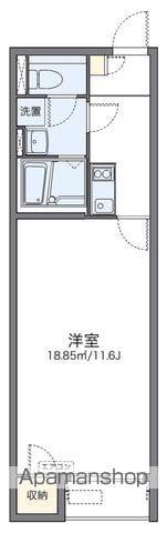 レオネクストコスモス(1K/2階)の間取り写真
