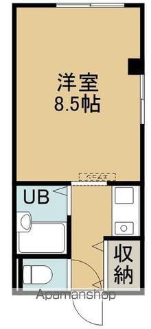 RICO RICH (1K/2階)の間取り写真