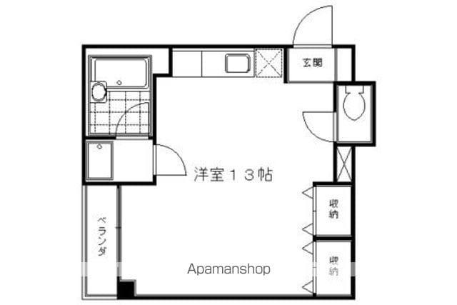プラザ晴明館(ワンルーム/5階)の間取り写真
