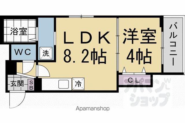 F ASECIA KUULEI(1LDK/2階)の間取り写真