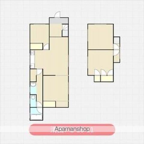 札幌市東豊線 福住駅 バス乗車時間:16分 清田7条2丁目バス停で下車 徒歩1分 2階建 築1027年(4LDK)の間取り写真