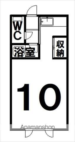 北5メゾン(ワンルーム/1階)の間取り写真