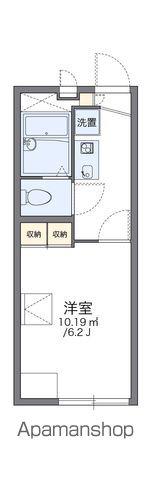 レオパレス高麓台(1K/1階)の間取り写真