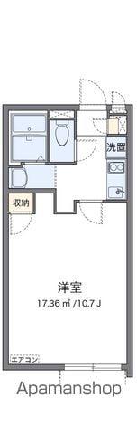 クレイノアルページュ(1K/2階)の間取り写真