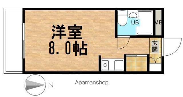 メゾン井野(ワンルーム/1階)の間取り写真