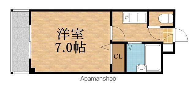 MPLAZA城東(1K/6階)の間取り写真