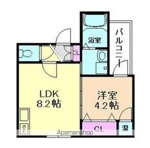 I MAISON BENIT(1LDK/3階)の間取り写真