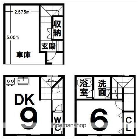 LUCE44(1DK)の間取り写真