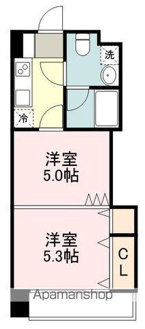 定禅寺HILL(1K/12階)の間取り写真