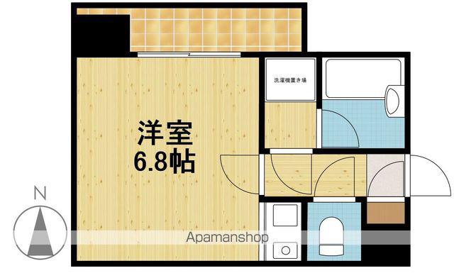 朝日プラザ末広I(ワンルーム/3階)の間取り写真