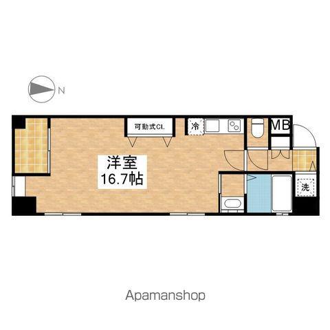 ST.REGIS IZUMI(ワンルーム/10階)の間取り写真