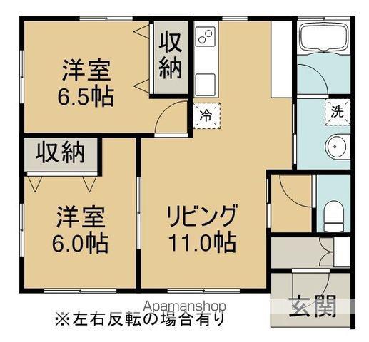 NANAハウス(2LDK)の間取り写真