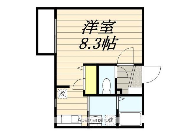 プライマリー久留米津福駅前(1K/1階)の間取り写真