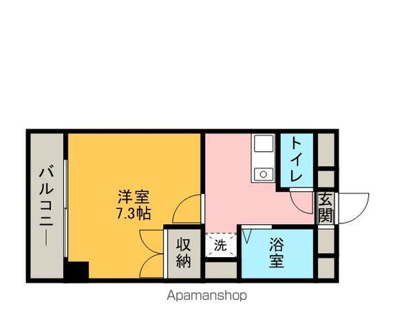 パークハウス中京(1K/3階)の間取り写真