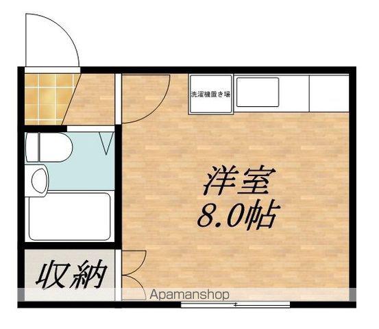 第2森宅建菊水ビル(ワンルーム/1階)の間取り写真