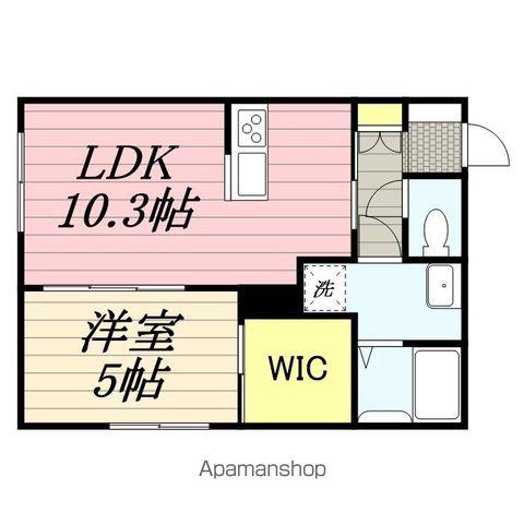 K-IDEAL TOSUⅡ(1LDK/1階)の間取り写真