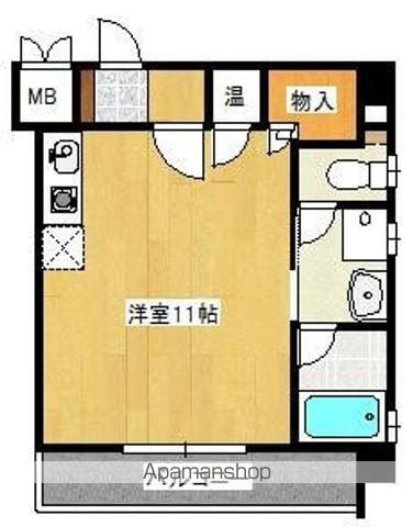 ヴェラーレ新大洲橋(ワンルーム/5階)の間取り写真