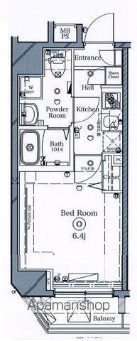 ラフィスタ横浜吉野町2(1K/10階)の間取り写真