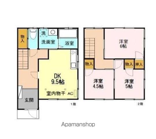 蕗澤貸住宅(3DK)の間取り写真