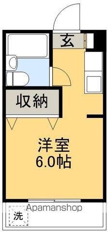 日の出ハイツ(ワンルーム/3階)の間取り写真