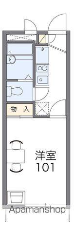 レオパレスボスコ(1K/2階)の間取り写真